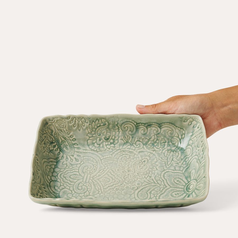 Sthål - Gratängform Arabesque Liten Antique
