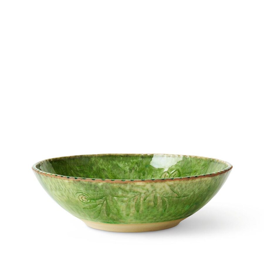 Sthål - Djup Mattallrik Arabesque Seaweed