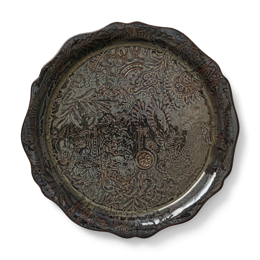 Sthål - Round Serving Plate/Pizza Plate Fig