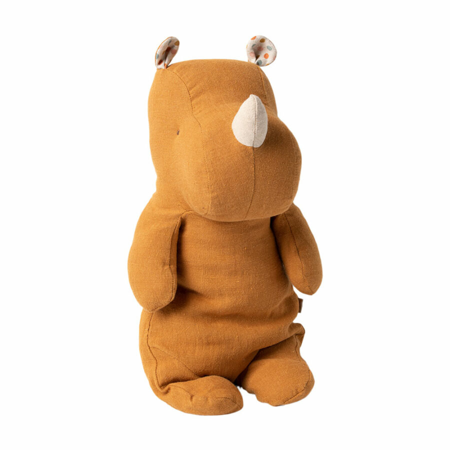 Maileg - Safari friends Rhino Medium, Ocher