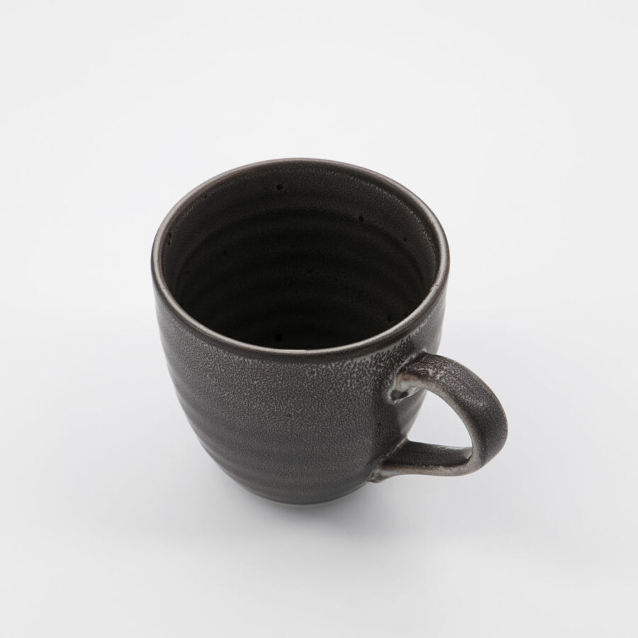 House Doctor - Mugg Rustic Mörkgrå 9 cm - Bild 2