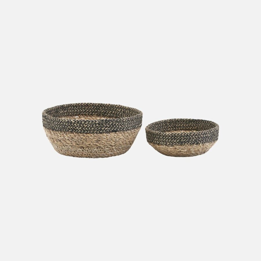 House Doctor - Korg, Bowl, Svart / natur