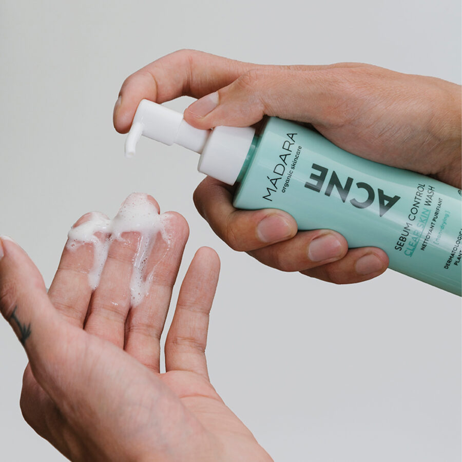 Mádara - ACNE  Sebum Control Clear Skin Wash, 140 ml - Bild 2