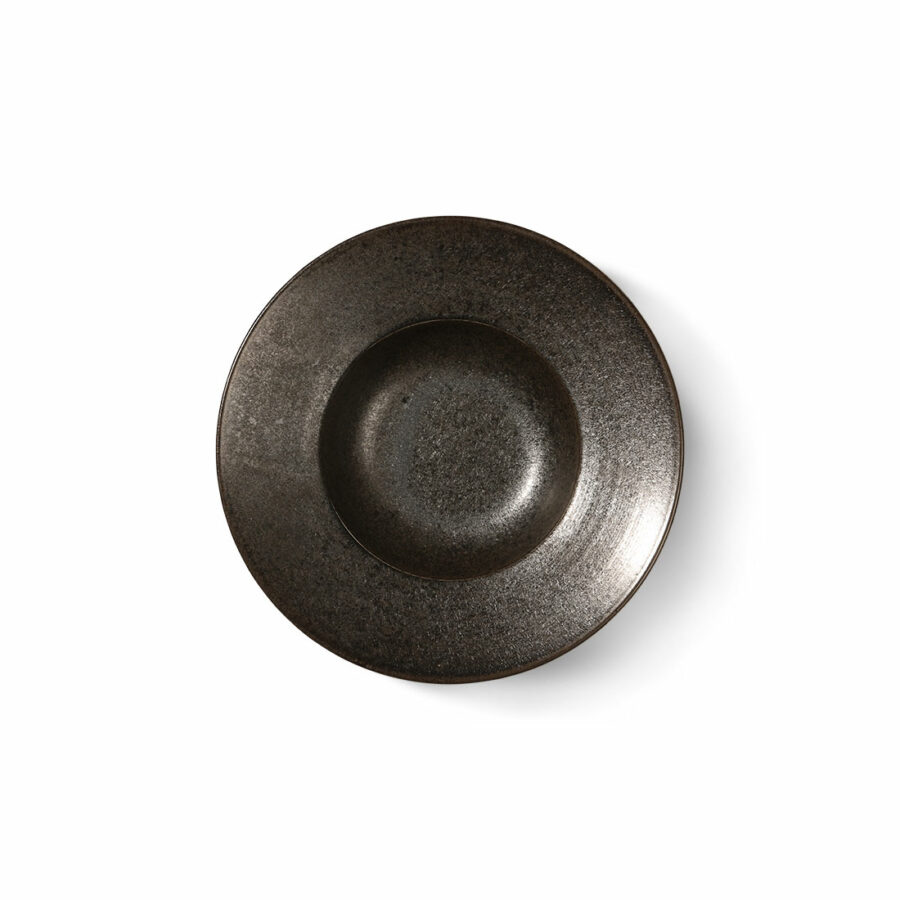 HK Living - Kyoto Pastatallrik, rustic black