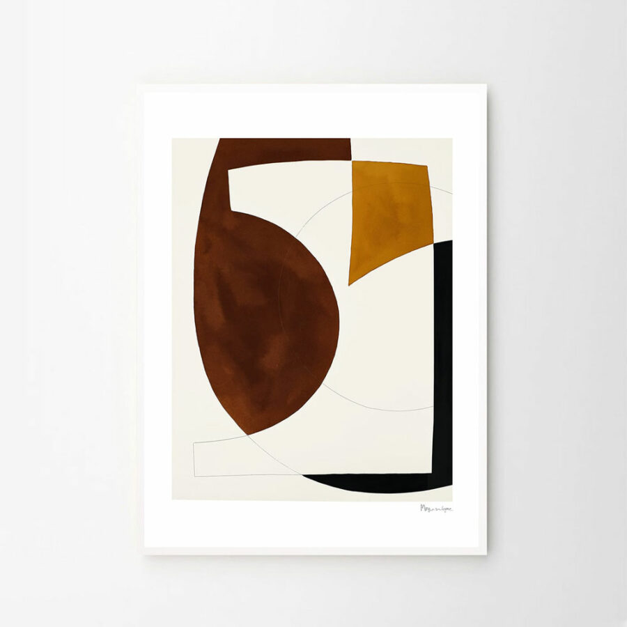 Berit Mogensen Lopez, Composition 01 40x50 cm