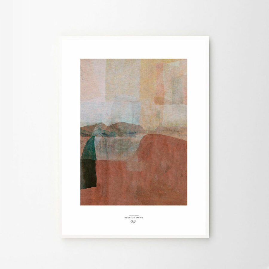T.P.C - Johannes Geppert, Mountain Spring 50x70