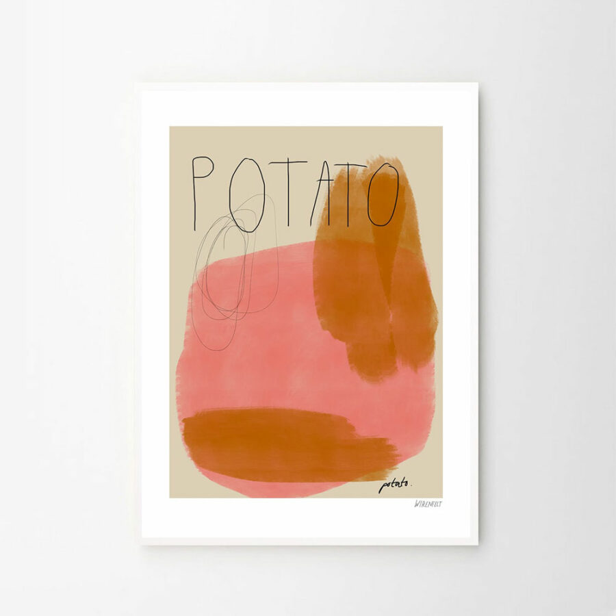 Lisa Wirenfelt, Potato Potato 50x70 cm