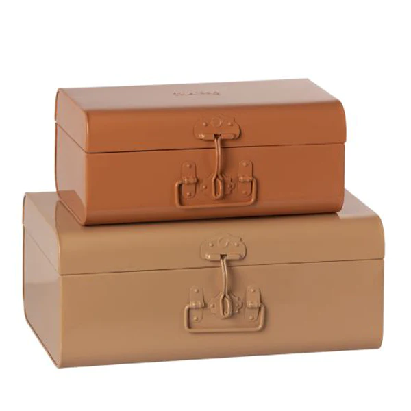 Maileg - Storage suitcase set -  Powder/Rose - Bild 2