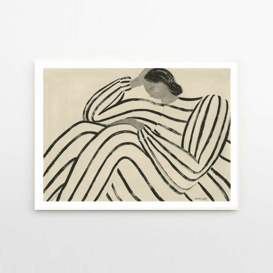 Sofia Lind, Waiting 70x100 cm