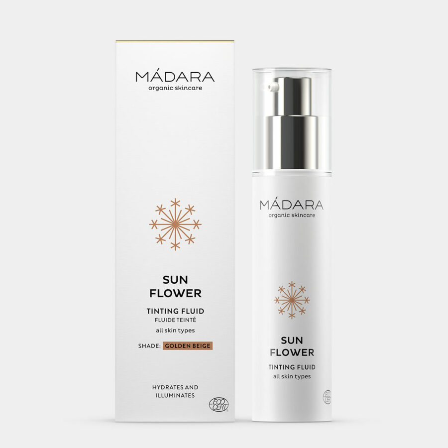 Mádara - Sun Flower Golden Beige Tinting Fluid, 50 ml