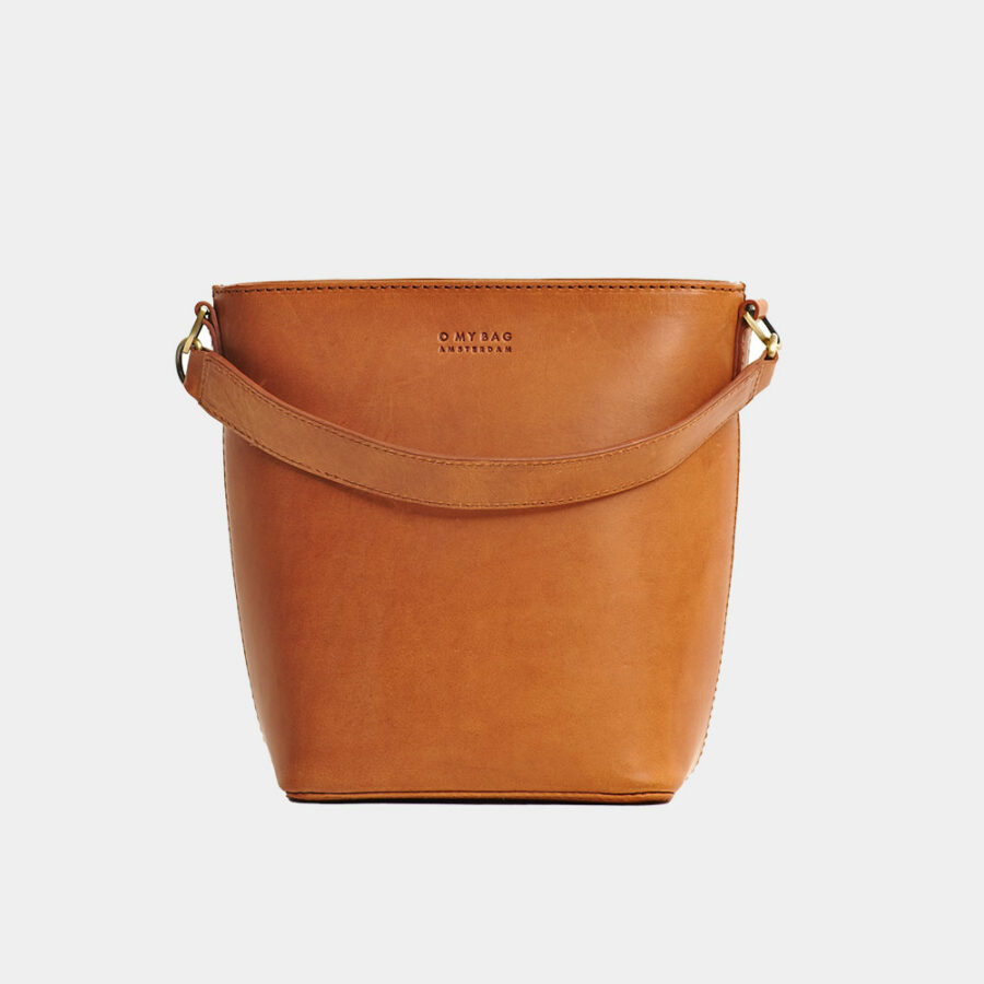 O My Bag - Handväska Bobbi Bucket, Cognac - Bild 3