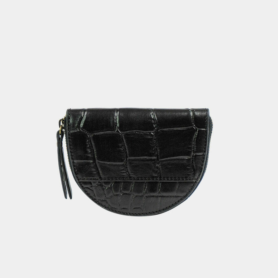 O My Bag - Plånbok Laura, Black Croco - Bild 3