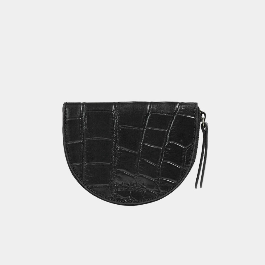 O My Bag - Plånbok Laura, Black Croco