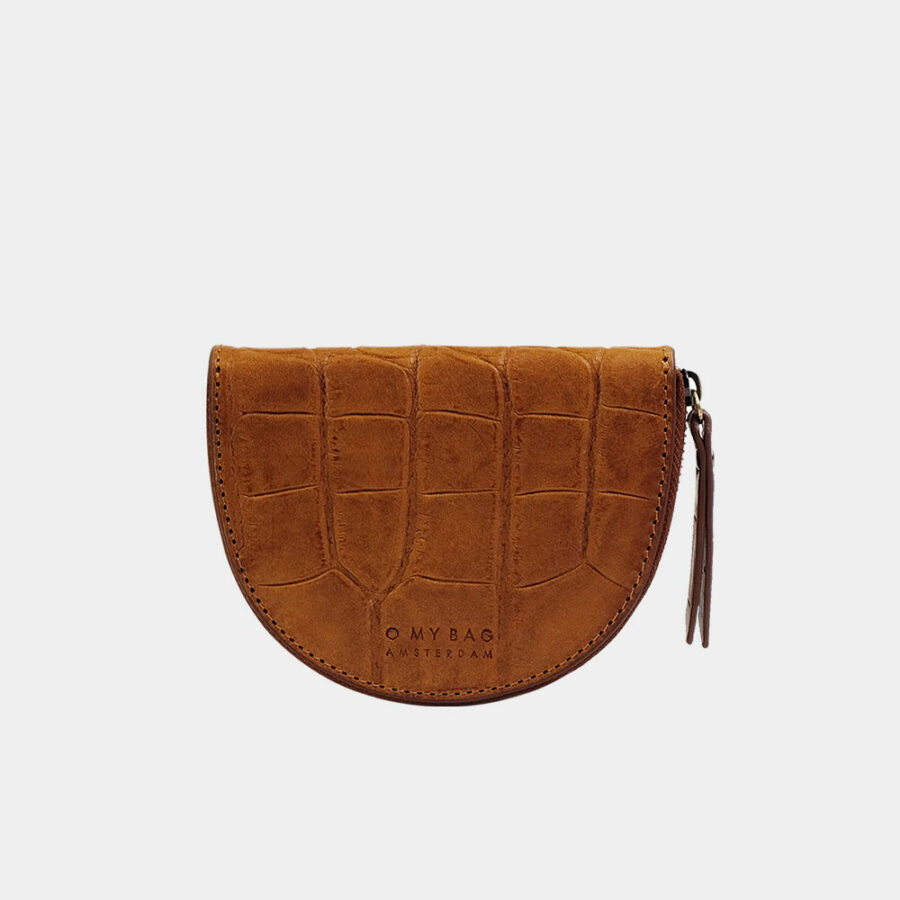 O My Bag - Plånbok Laura, Cognac Croco