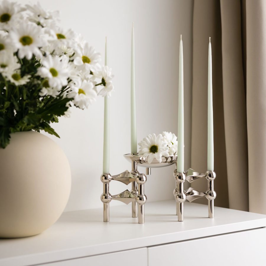Stoff - Nagel Ljusstake Krom - Bild 3