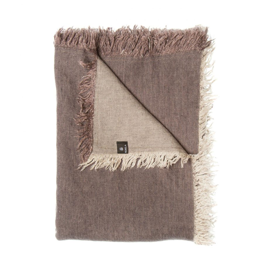 Himla - Pläd Merlin Mulberry 130 x 170 cm