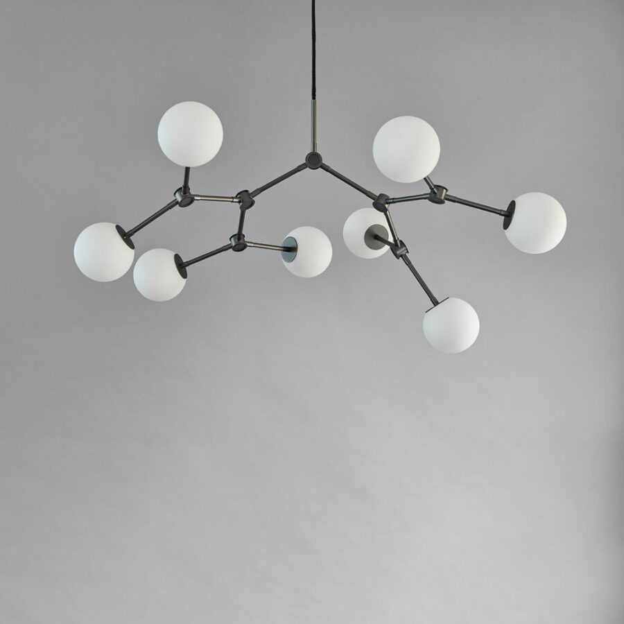 101 Cph - Drop Chandelier Bulp Mini, Grey