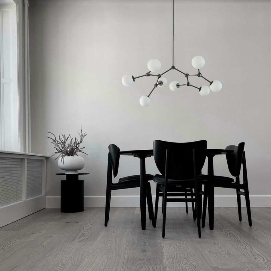 101 Cph - Drop Chandelier Bulp Mini, Grey - Bild 3