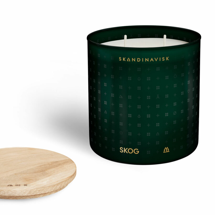Skandinavisk - Doftljus Skog, 400 g - Bild 2