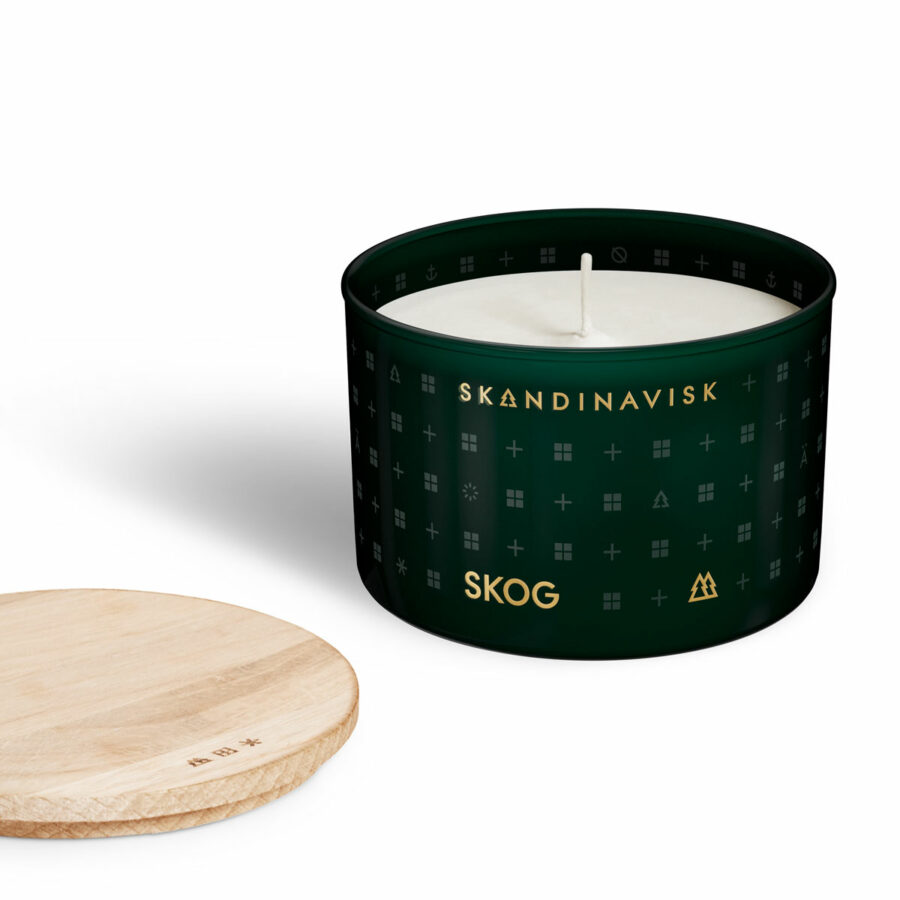 Skandinavisk - Doftljus Skog, 90 g - Bild 2