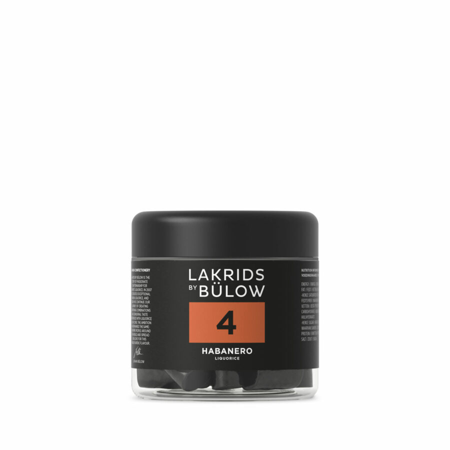 Lakrids by Bülow - 4 Habanero Small 150 g