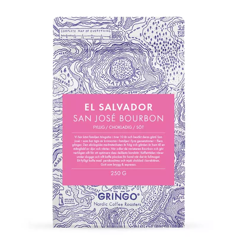 Gringo - El Salvador San José Bourbon, 250g