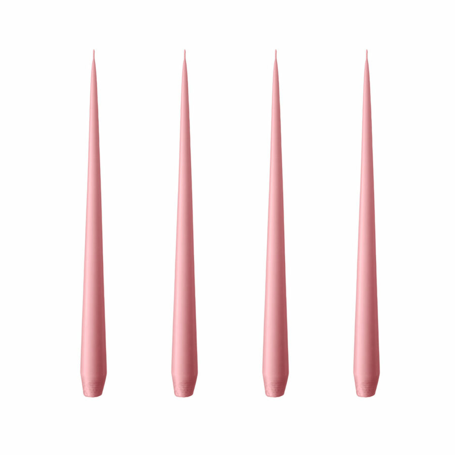 Ester & Erik - Ljus 42 cm 4-pack Old Rose 39