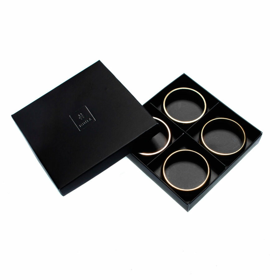Himla - Servettring 4-pack Monaco Mässing - Bild 3