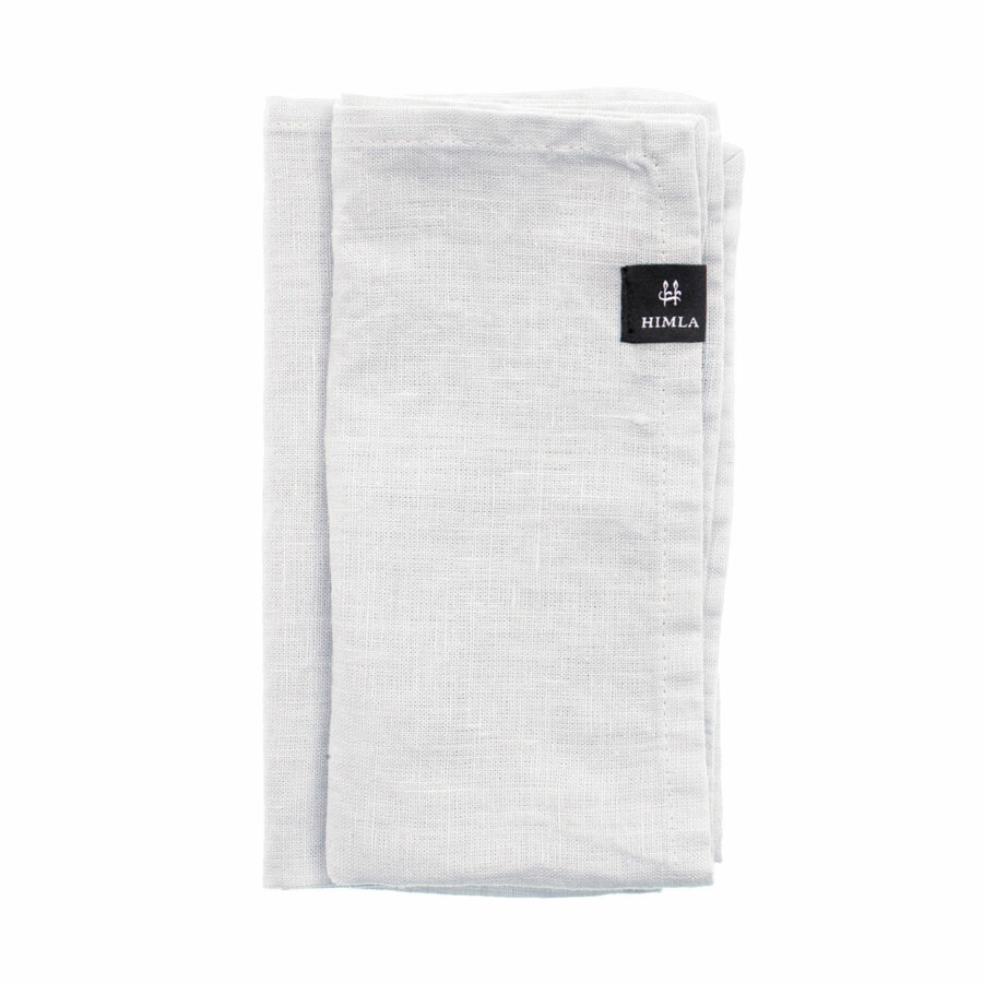 Himla - Linneservett 4-pack Sunshine White 45 x 45 cm