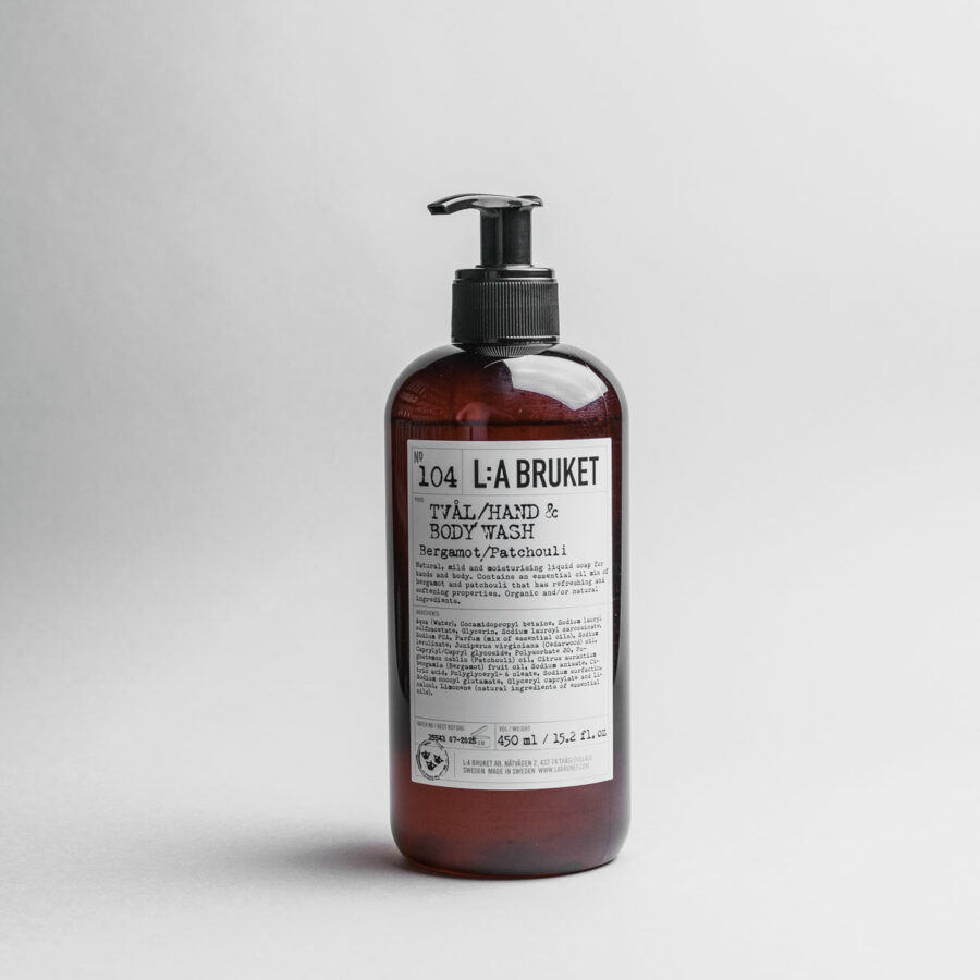 L:A Bruket - Flytande tvål Bergamott/Patchouli 450 ml