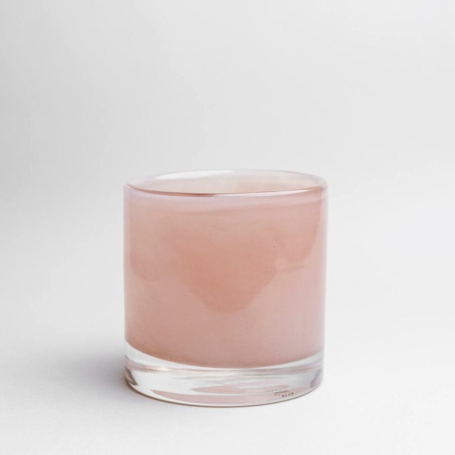 Olsson & Jensen - Ljuslykta Nilla 10 cm, ljusrosa