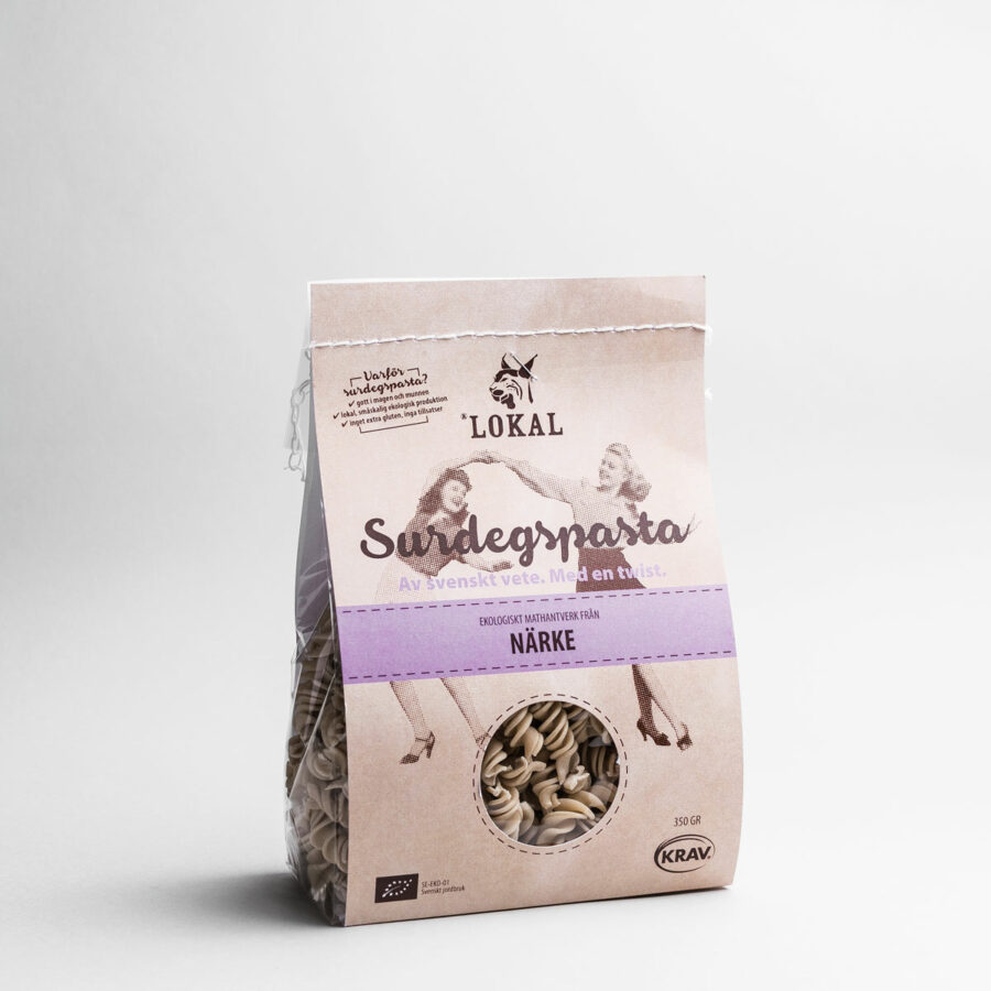 Lokal - Svensk Surdegspasta Vete EKO 350g