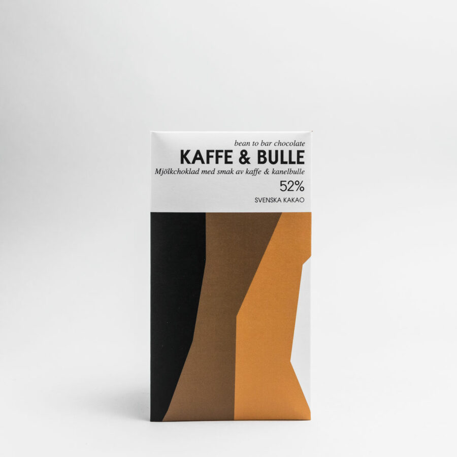 Svenska Kakaobolaget - Kaffe & Bulle Mjölkchoklad 52 %