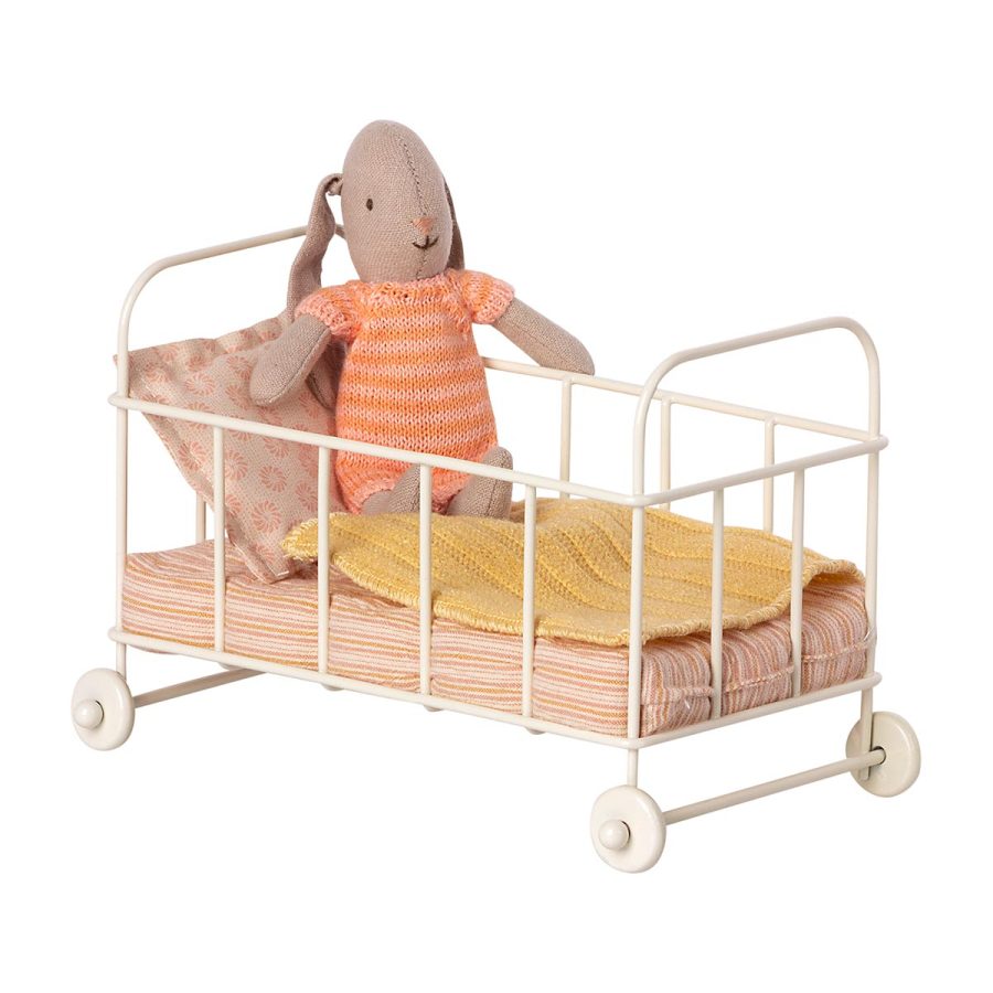 Maileg - Cot bed, Micro - Rose - Bild 2
