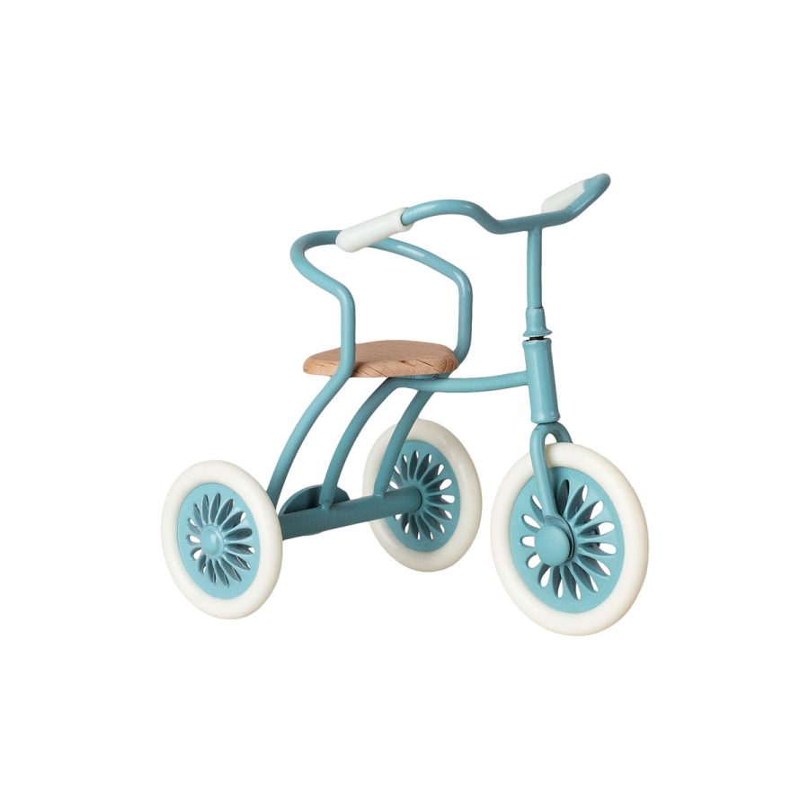 Maileg - Abri à tricycle, Mouse  - Petrol blue