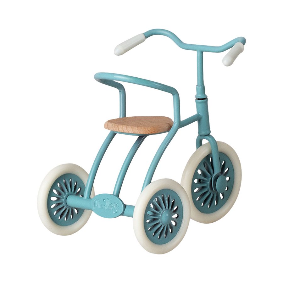 Maileg - Abri à tricycle, Mouse  - Petrol blue - Bild 3