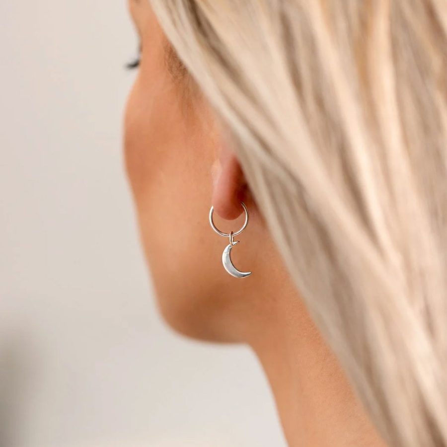 Syster P - Örhänge Beloved Small Hoops Silver - Bild 2
