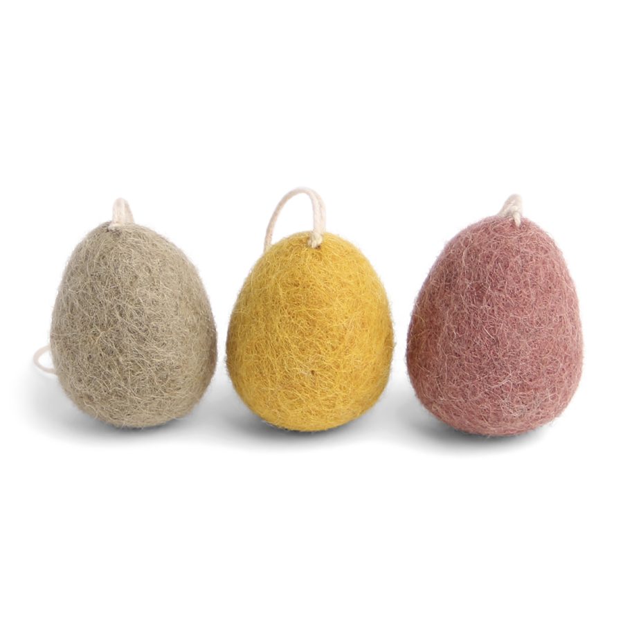 Gry & Sif - Eggs - Burnt Colors 3-pack