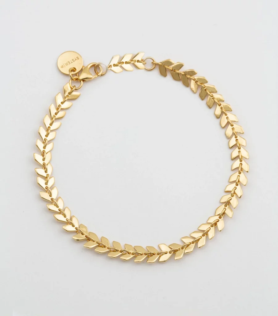 Syster P - Armband Layers Olivia Guld