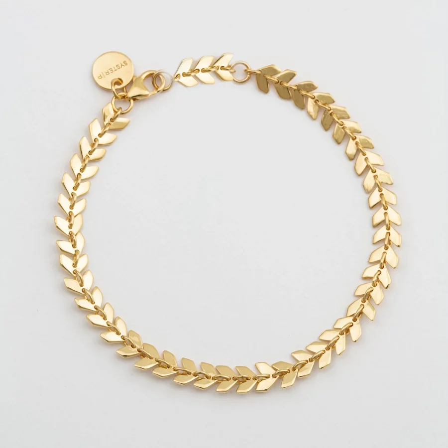 Syster P - Armband Layers Olivia Guld