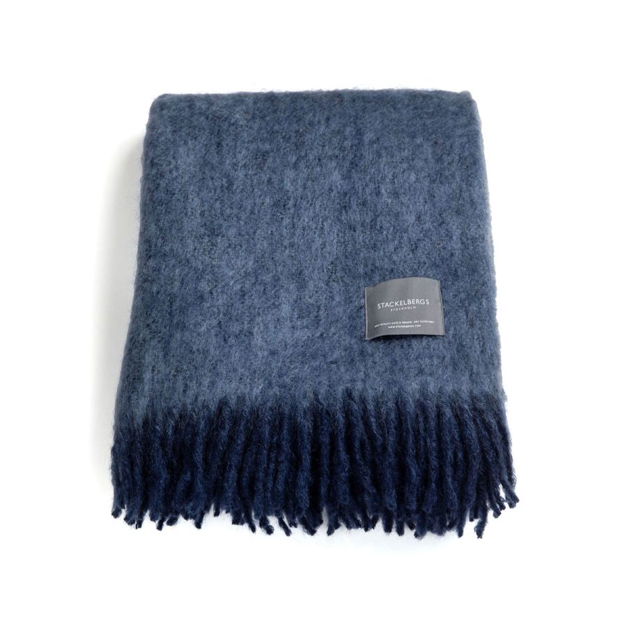 Stackelbergs - Pläd, Marin & Cashmere Blue Melagne
