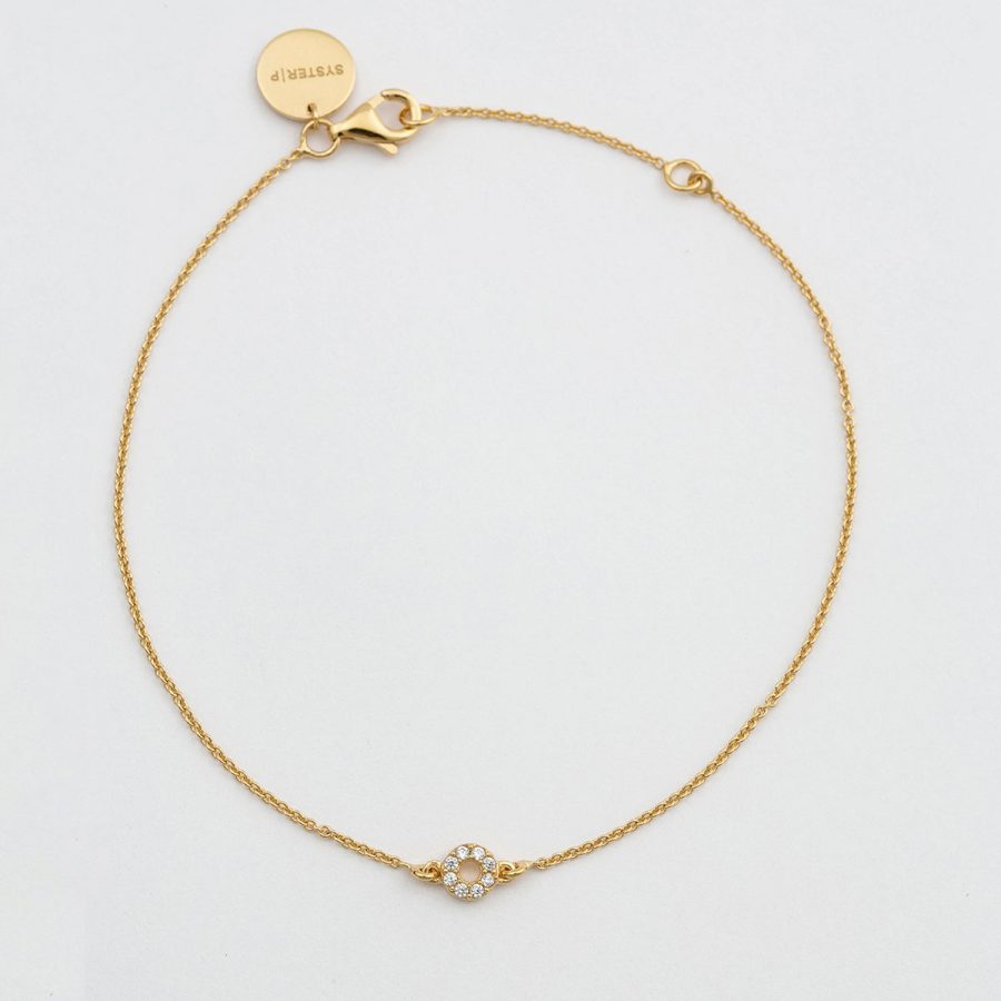 Syster P - Armband Mini O Guld - Bild 2