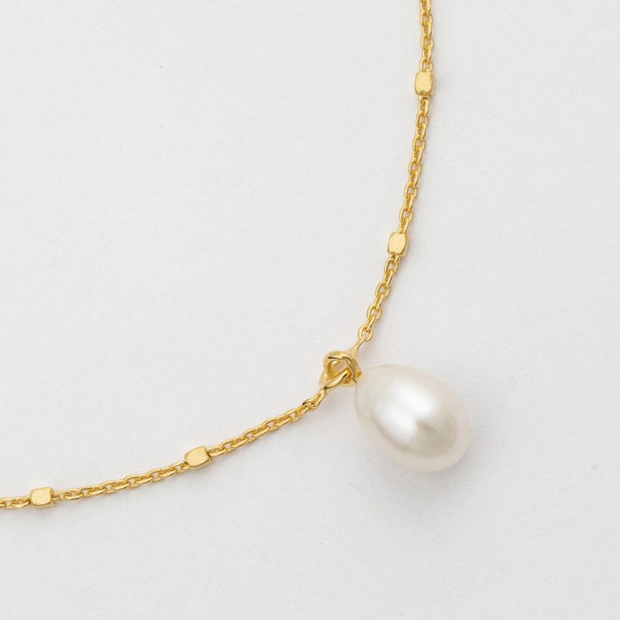 Syster P - Armband Treasure Single Pearl Guld - Bild 3