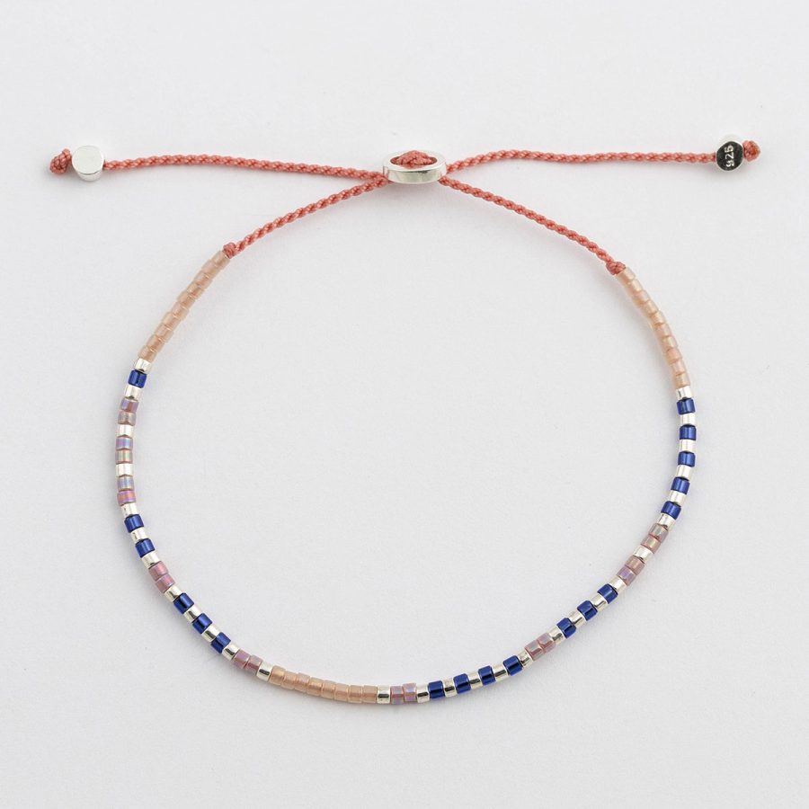 Syster P - Armband  Code Just Breath Silver