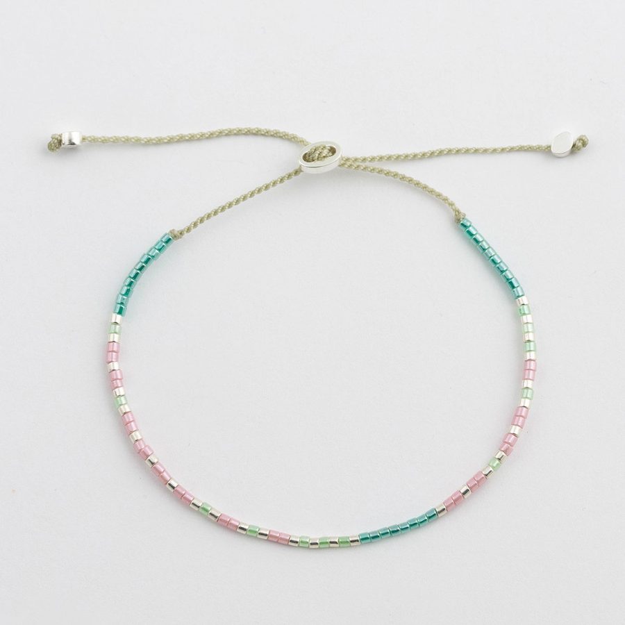 Syster P - Armband  Code Stay Strong Silver