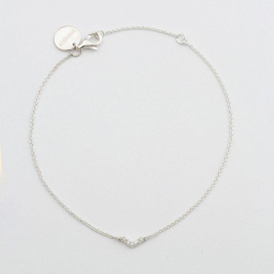 Syster P - Armband Mini Arrow Silver