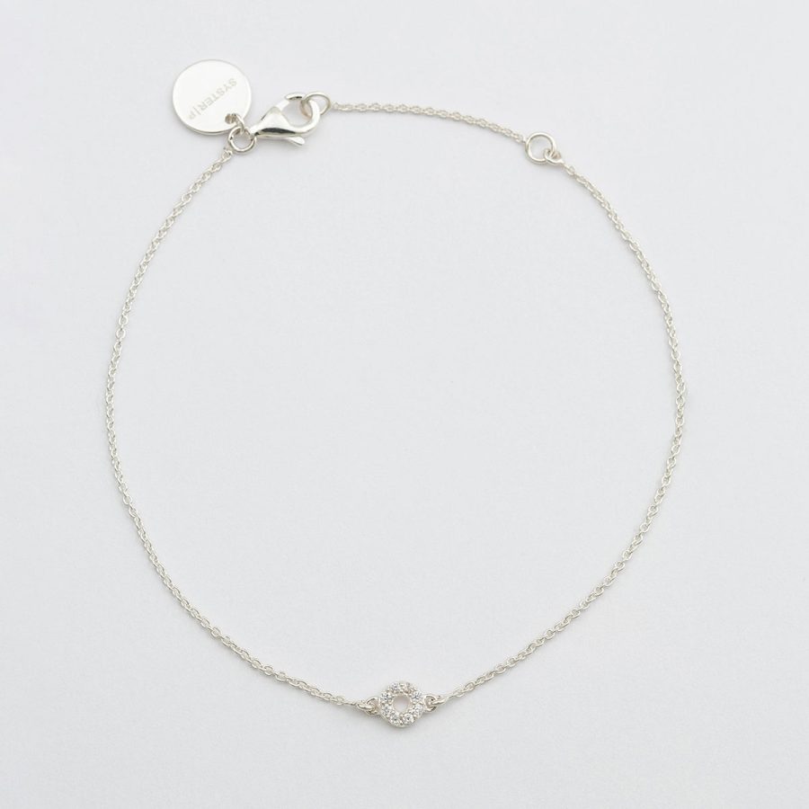 Syster P - Armband Mini O Silver - Bild 2