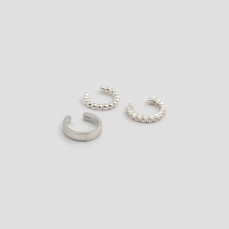 Syster p - Mini Cuff Collection Sparkle And Shine Silver