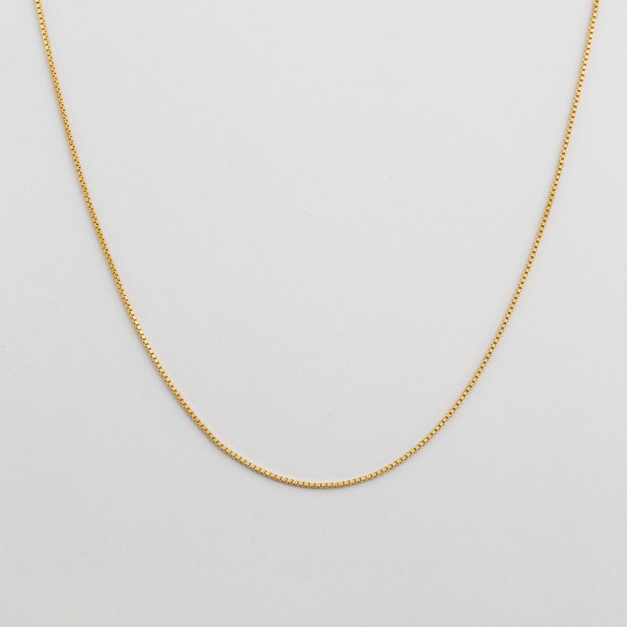 Syster P - Beloved Short Box Chain Guld