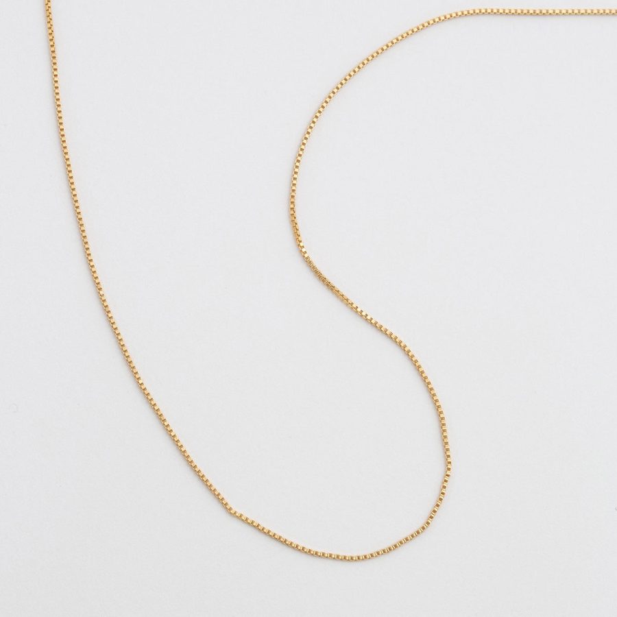 Syster P - Beloved Medium Box Chain Guld - Bild 3